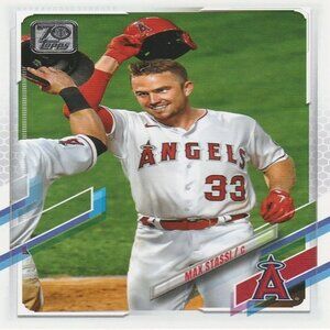 Max Stassi - 2021 Topps 70th Anniversary Series 1 MLB Card